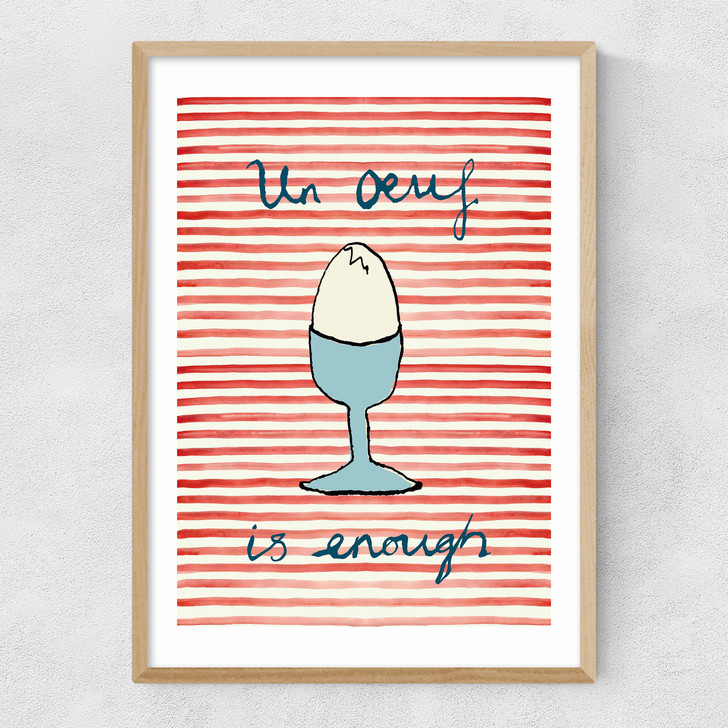 Un oeuf Narrow Oak Frame Un oeuf Narrow Oak Frame