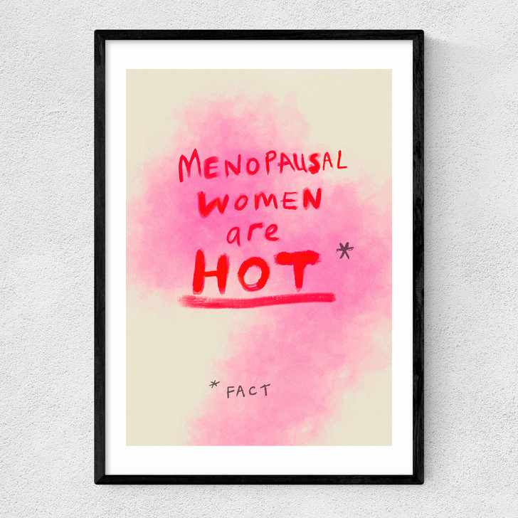 Menopausal women Narrow Black Frame Menopausal women Narrow Black Frame