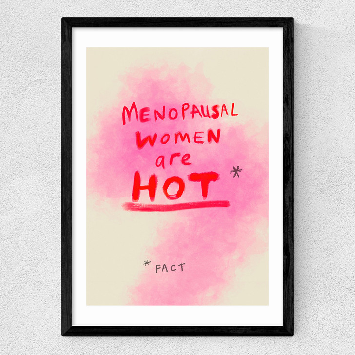 Menopausal women Medium Black Frame Menopausal women Medium Black Frame