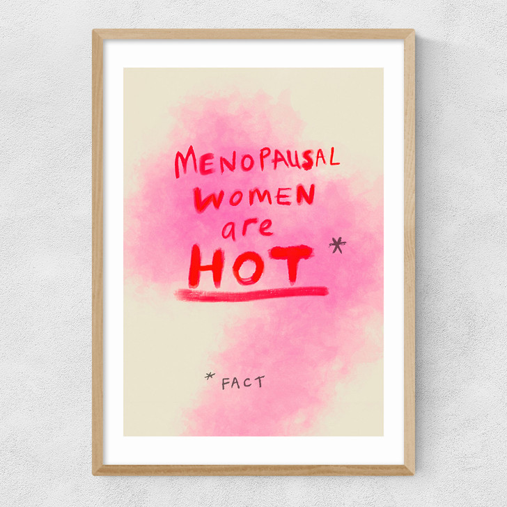 Menopausal women Narrow Oak Frame Menopausal women Narrow Oak Frame