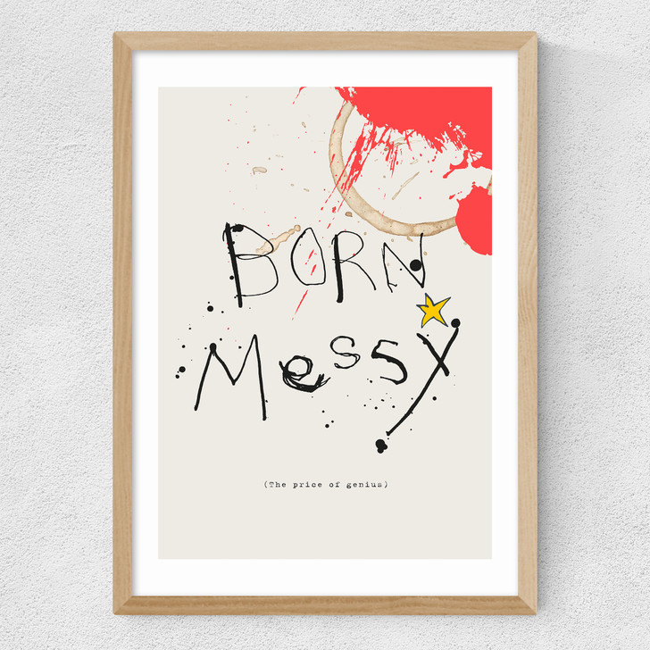Born Messy Medium Oak Frame