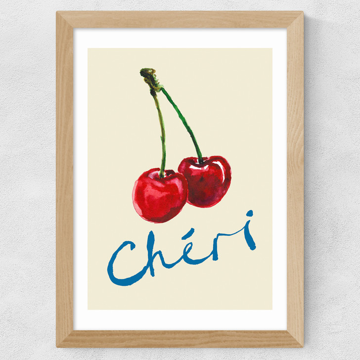 Cheri Wide Oak Frame