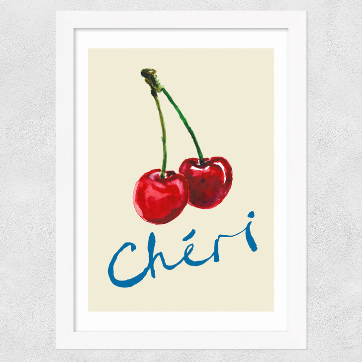 Cheri Wide White Frame