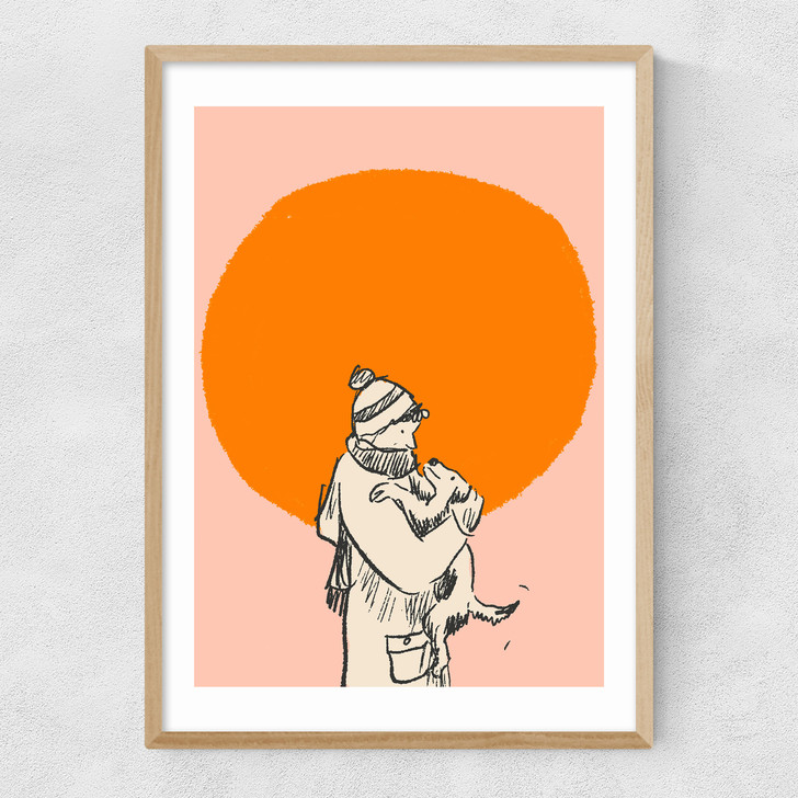 Hero's Welcome Narrow Oak Frame Hero's Welcome Narrow Oak Frame