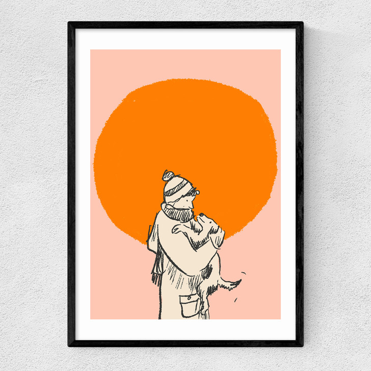 Hero's Welcome Narrow Black Frame