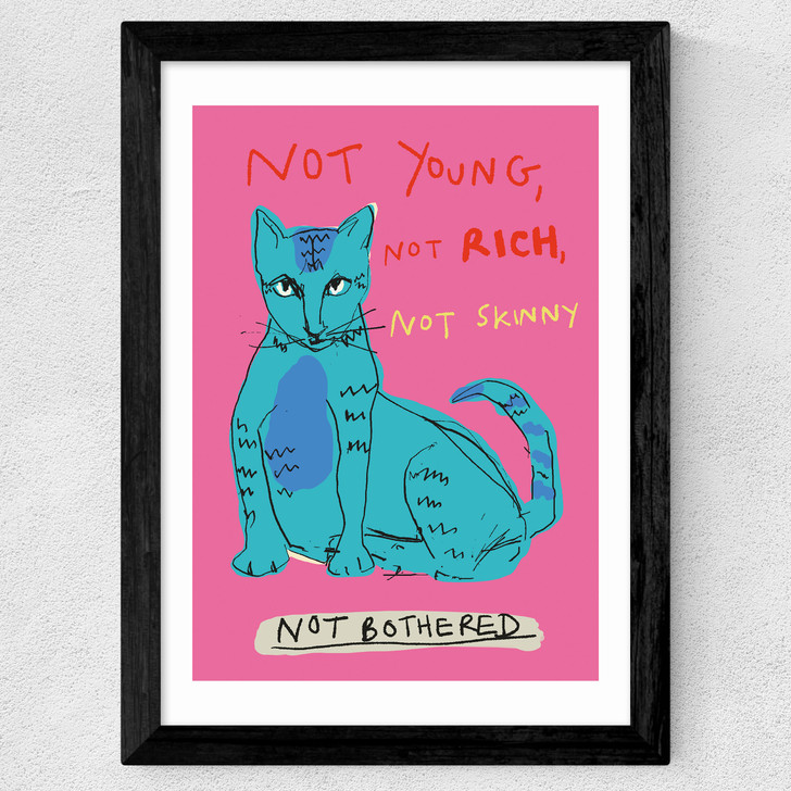 Not Bothered Wide Black Frame Not Bothered Wide Black Frame