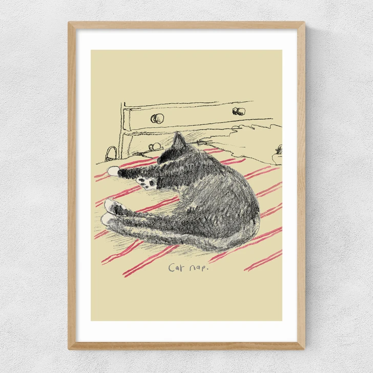 Cat Nap by Poet and Painter