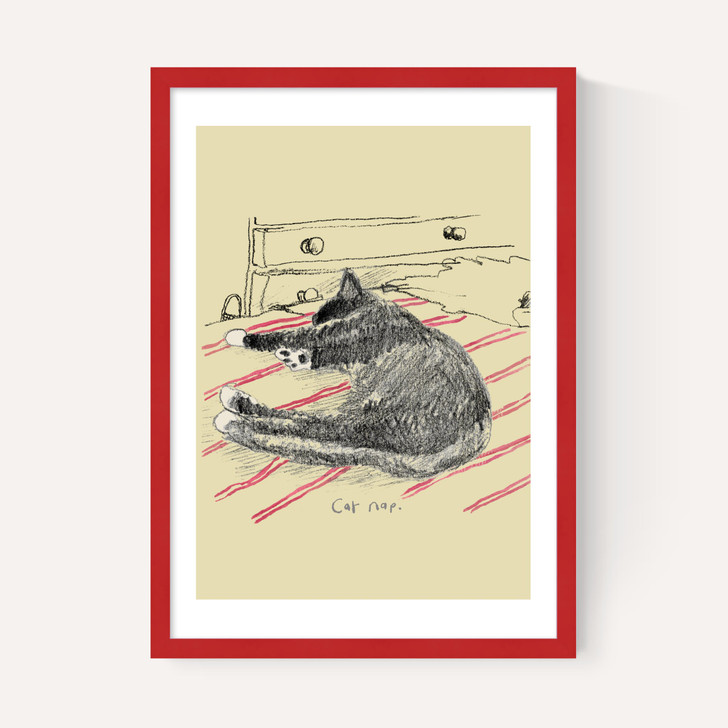 Cat Nap by Poet and Painter