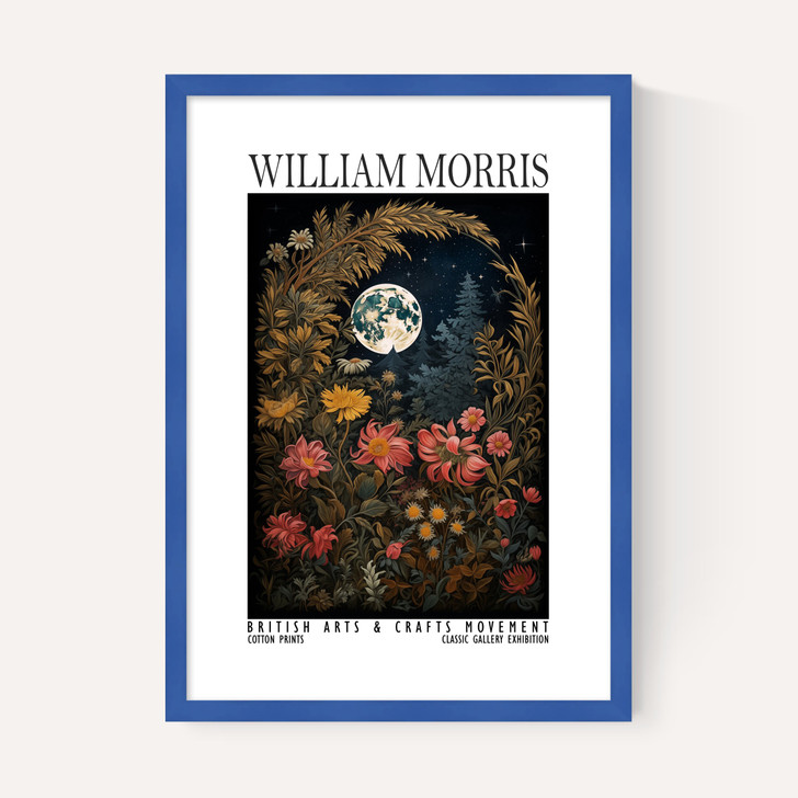 William Morris Moon Flowers