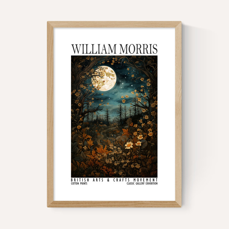 William Morris Moon Woodland