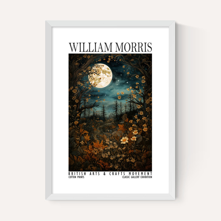 William Morris Moon Woodland