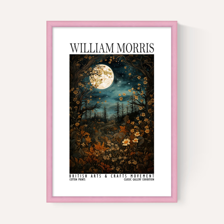 William Morris Moon Woodland