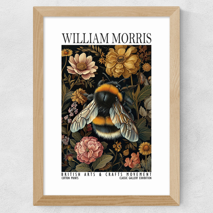 William Morris Bee Wide Oak Frame William Morris Bee Wide Oak Frame
