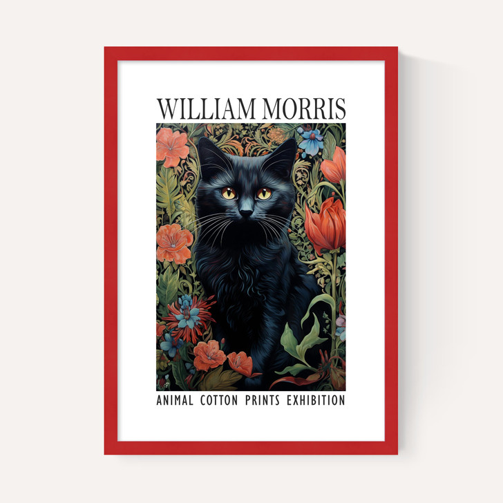 William Morris Black Cat