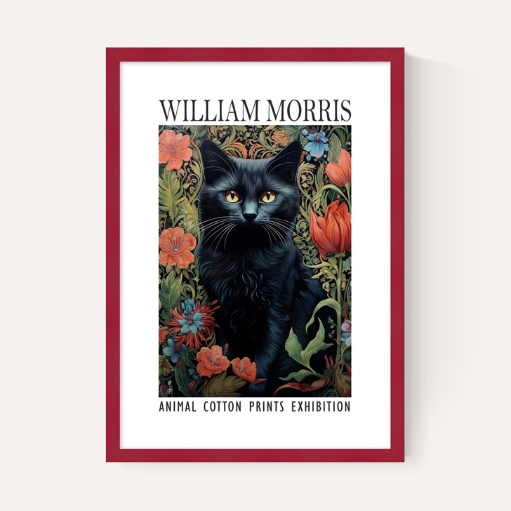 William Morris Black Cat
