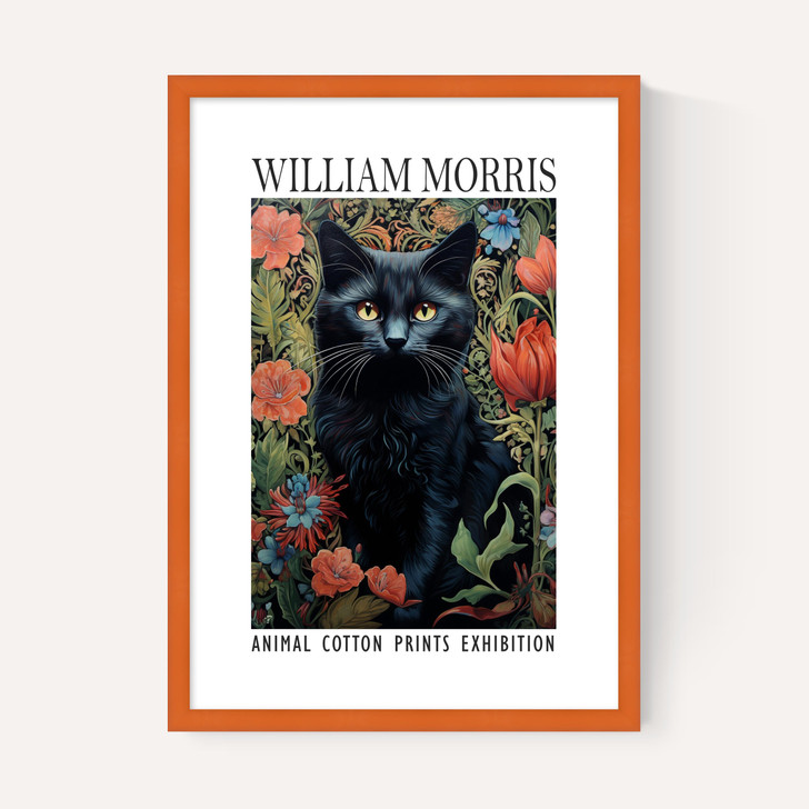 William Morris Black Cat