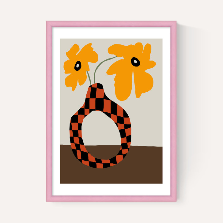 Modern Pottery and Flower