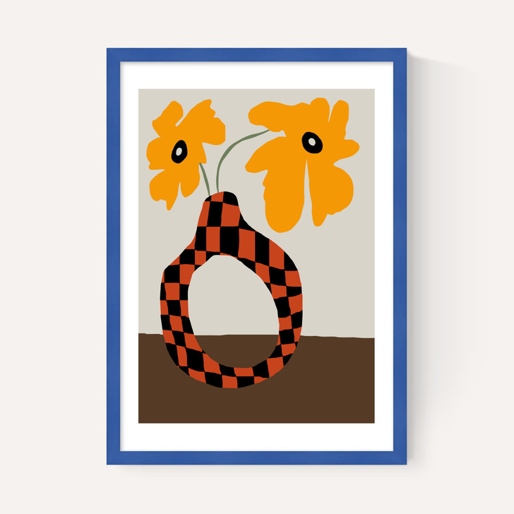 Modern Pottery and Flower