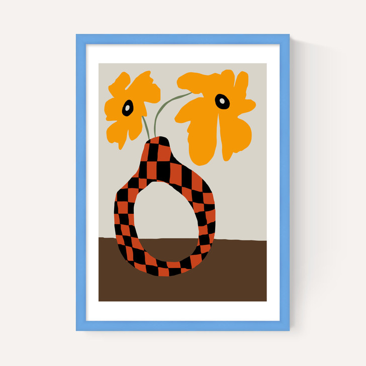 Modern Pottery and Flower