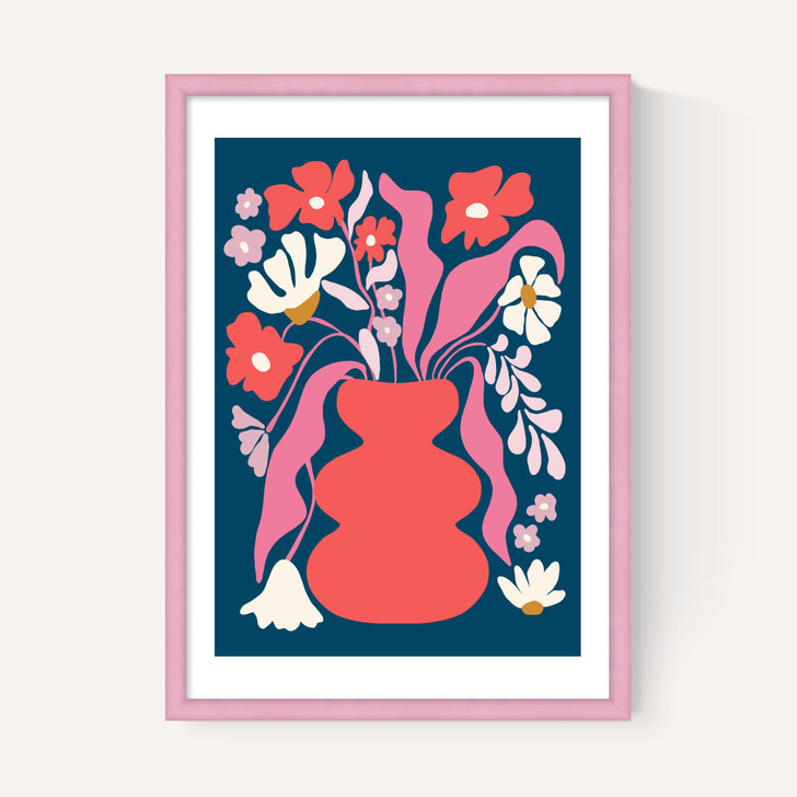 Blushing Flower Pot