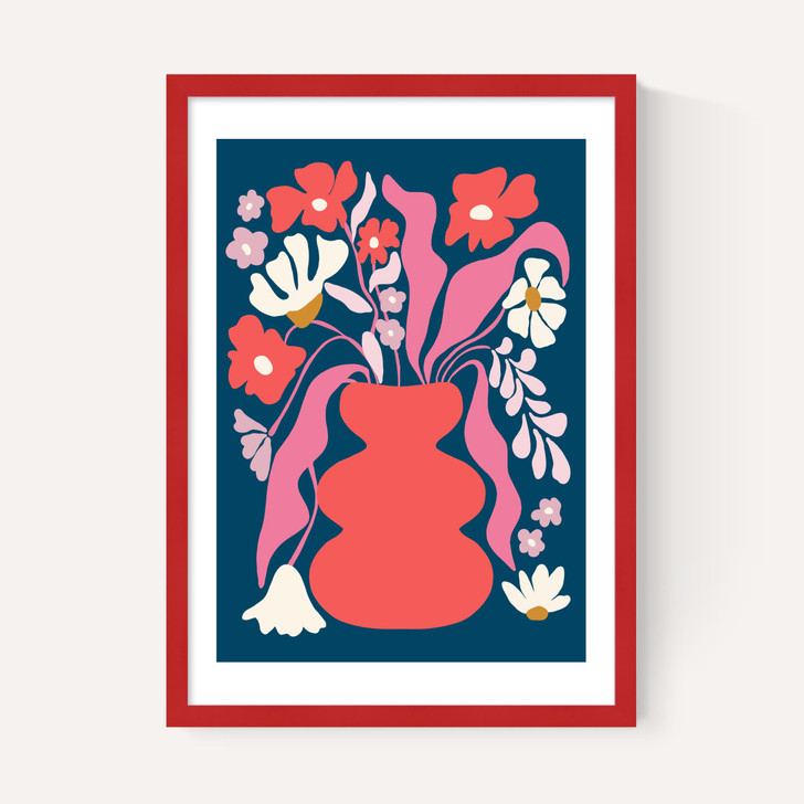 Blushing Flower Pot