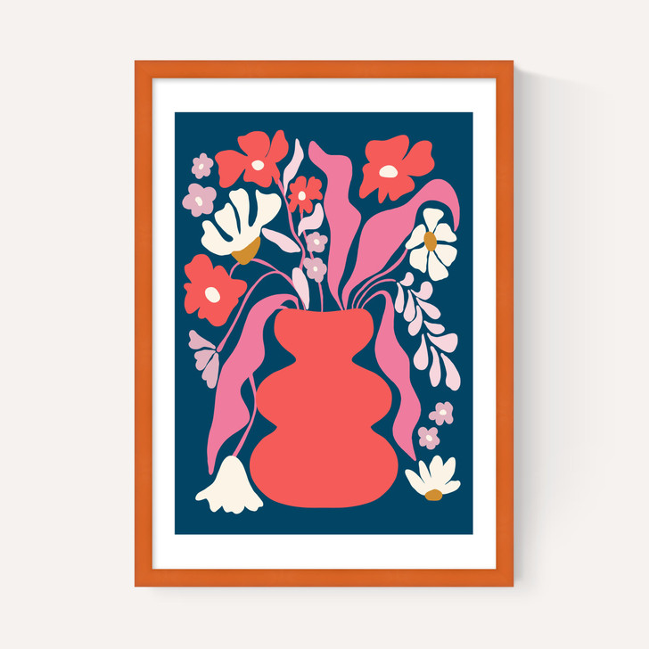 Blushing Flower Pot