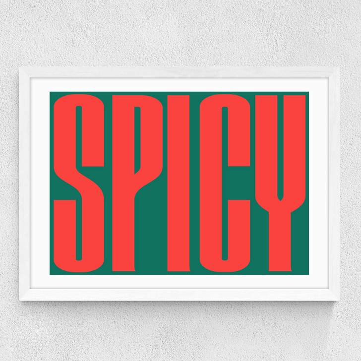 Spicy Medium White Frame Spicy Medium White Frame