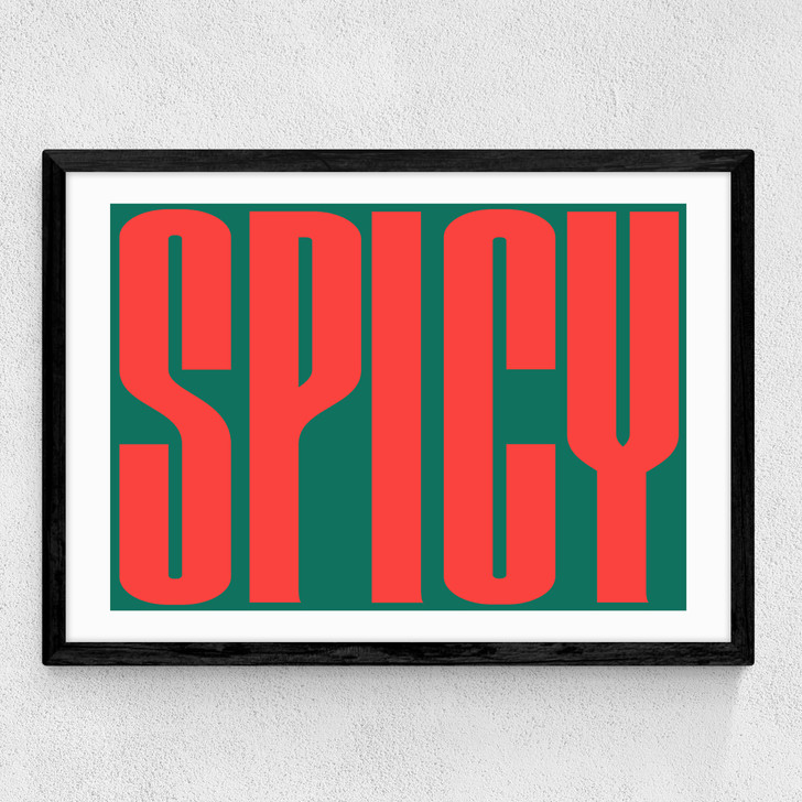 Spicy Medium Black Frame