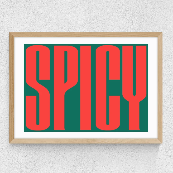 Spicy Medium Oak Frame