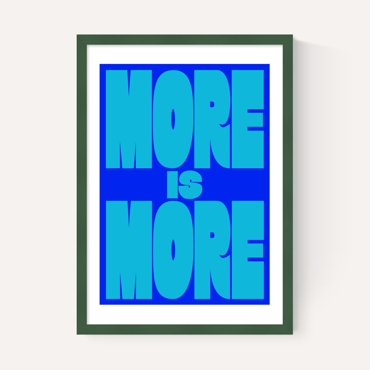 More Is More