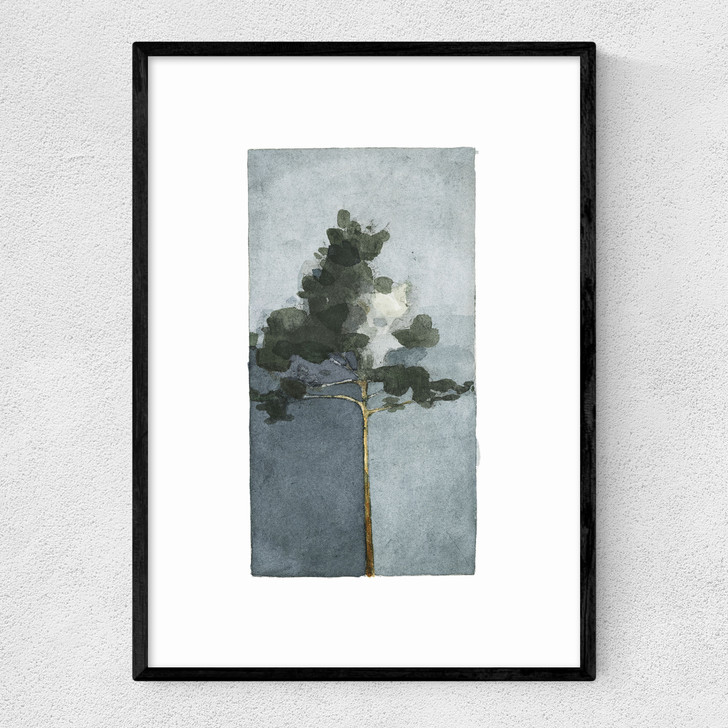 The Pine III Narrow Black Frame