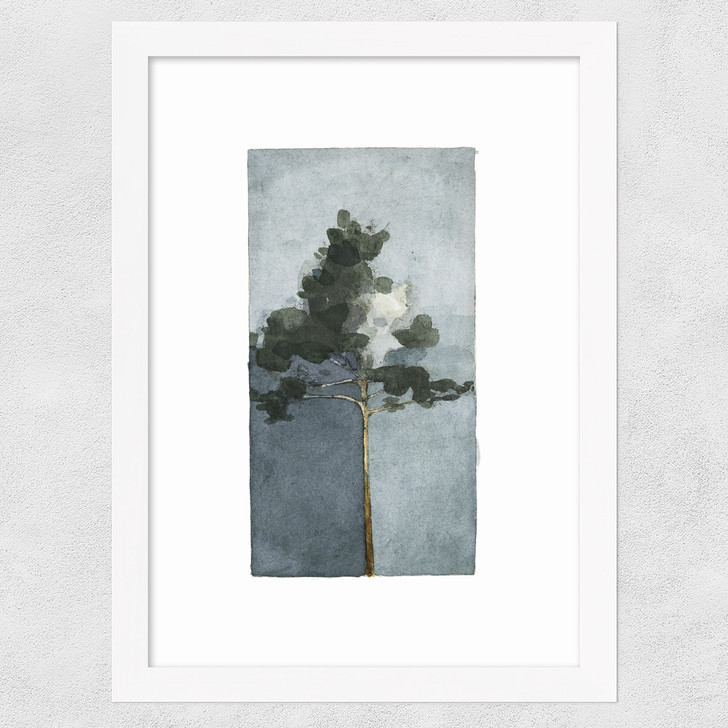 The Pine III Wide White Frame