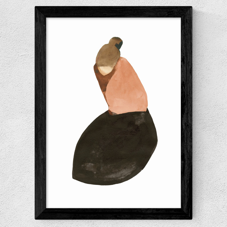 Sitting Woman XIII Wide Black Frame Sitting Woman XIII Wide Black Frame