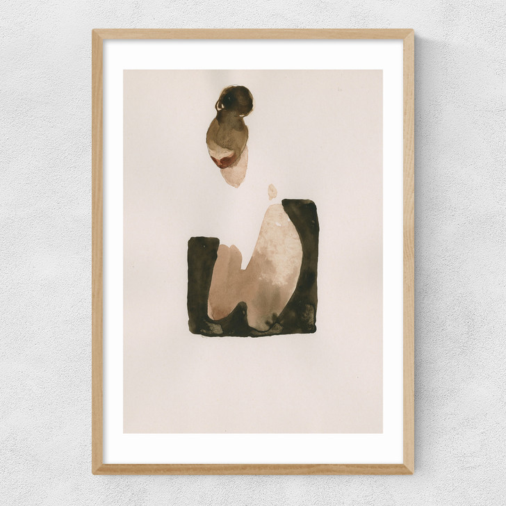 Kneeling Narrow Oak Frame