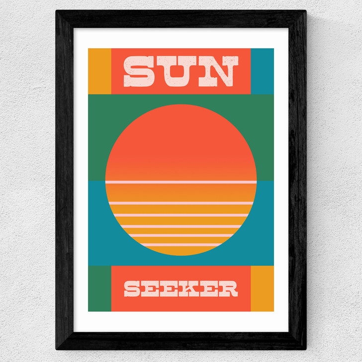 Sun Seeker Wide Black Frame