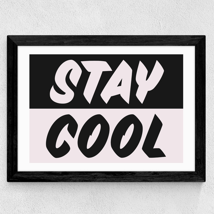 Stay Cool Wide Black Frame Stay Cool Wide Black Frame