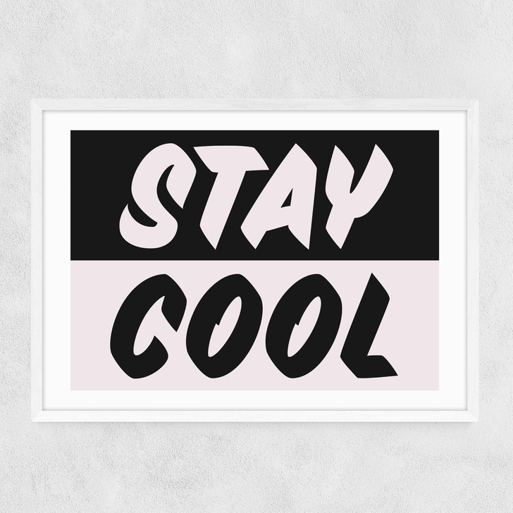 Stay Cool Narrow White Frame Stay Cool Narrow White Frame