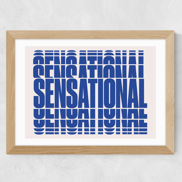 Sensational Wide Oak Frame Sensational Wide Oak Frame