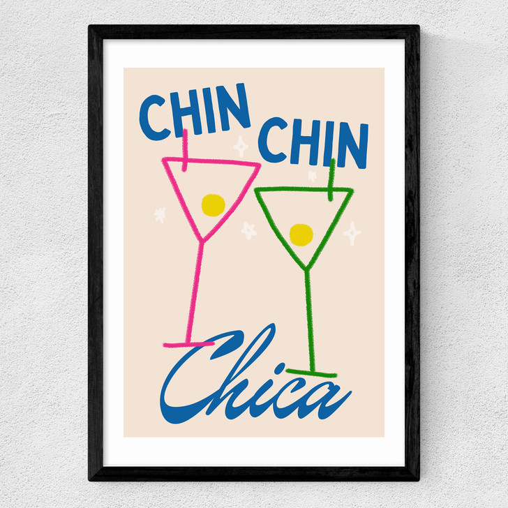 Chin Chin Medium Black Frame