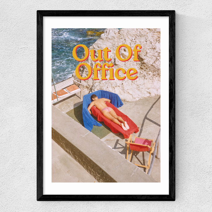 Out Of Office Medium Black Frame Out Of Office Medium Black Frame