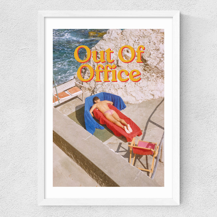 Out Of Office Medium White Frame Out Of Office Medium White Frame