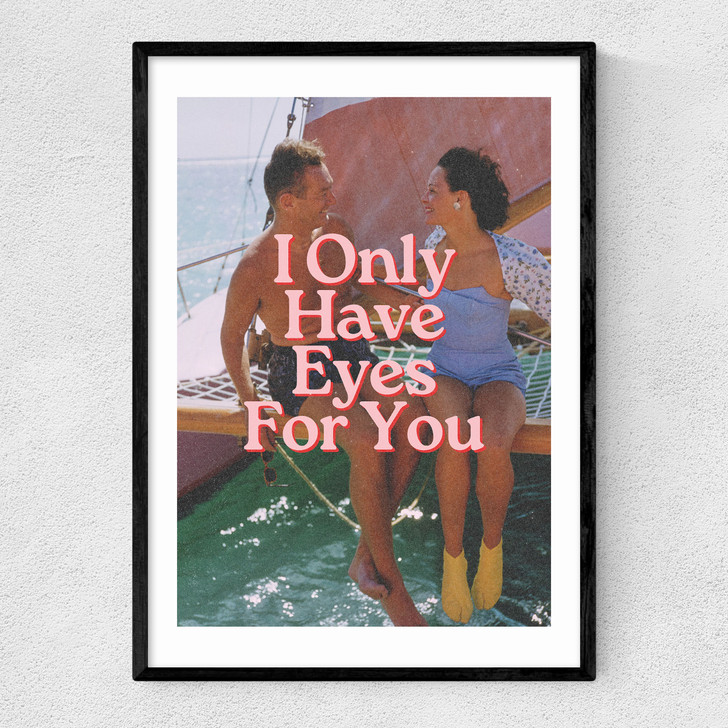 Only Have Eyes For You Narrow Black Frame Only Have Eyes For You Narrow Black Frame
