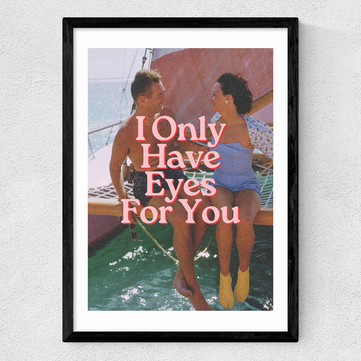 Only Have Eyes For You Medium Black Frame Only Have Eyes For You Medium Black Frame