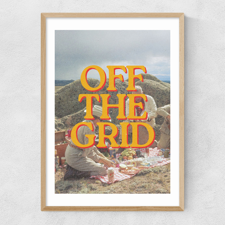 Off The Grid Wyoming Narrow Oak Frame Off The Grid Wyoming Narrow Oak Frame