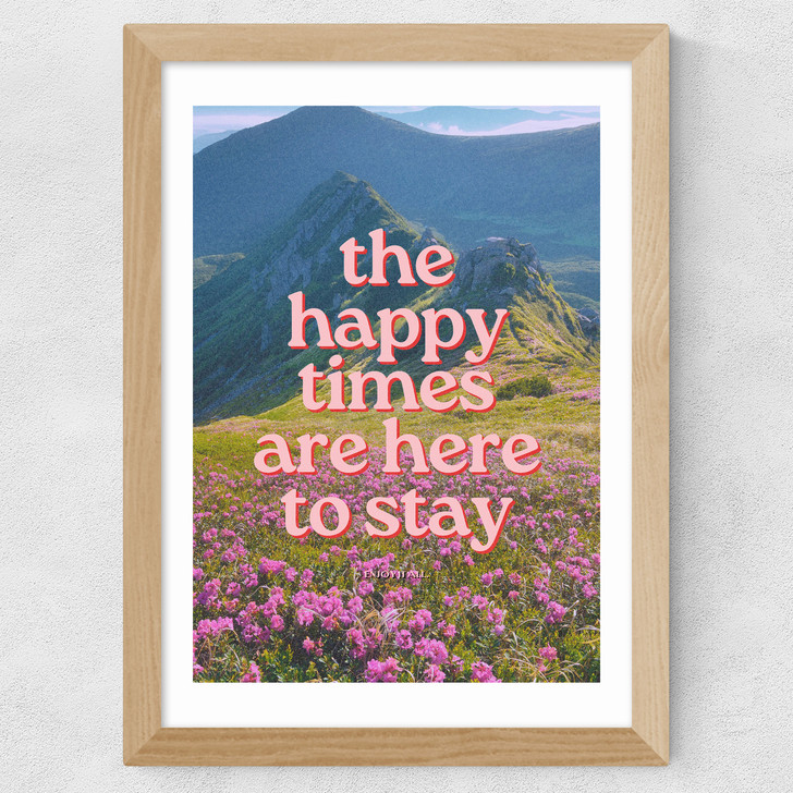 Happy Times Wide Oak Frame Happy Times Wide Oak Frame