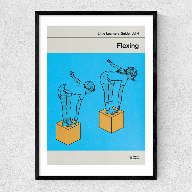 Flexing Narrow Black Frame Flexing Narrow Black Frame