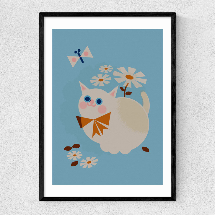 Kitten Narrow Black Frame Kitten Narrow Black Frame