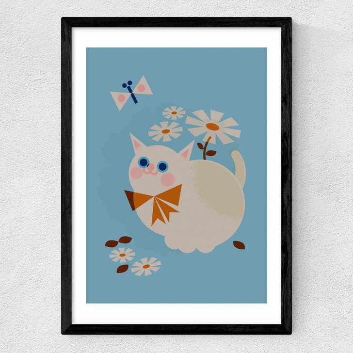 Kitten Medium Black Frame Kitten Medium Black Frame