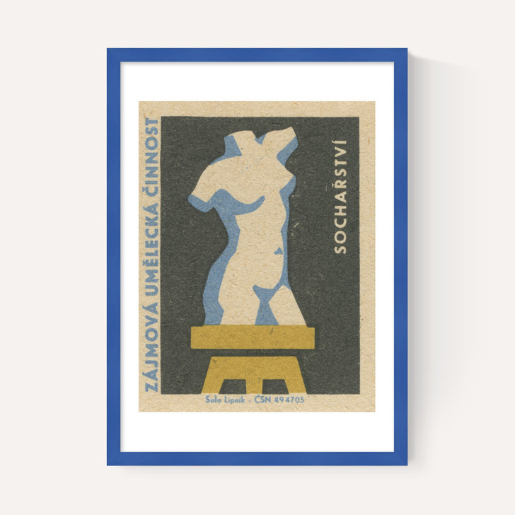 Figure Matchbox Label