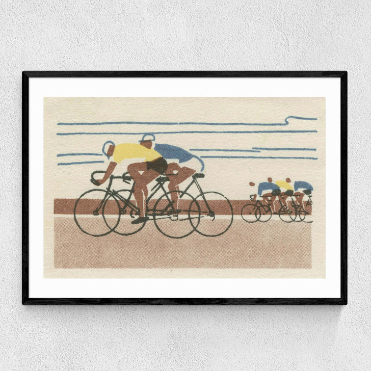 Cycling Matchbox Narrow Black Frame